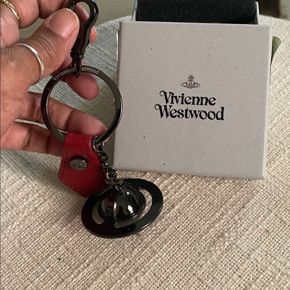 Trade for BC555 only Vivienne Westwood Red and Gunmetal Keyring